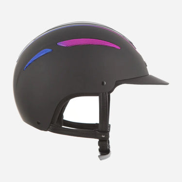 Evoke Callisto Classic Peak Riding Hat Galaxy 24 Black| Online For Equine