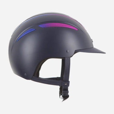Evoke Callisto Classic Peak Riding Hat Galaxy 24 Navy| Online For Equine