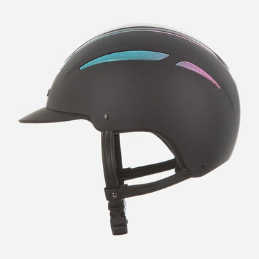 Evoke Callisto Classic Peak Riding Hat Galaxy 25 Black LIMITED EDITION| Online For Equine