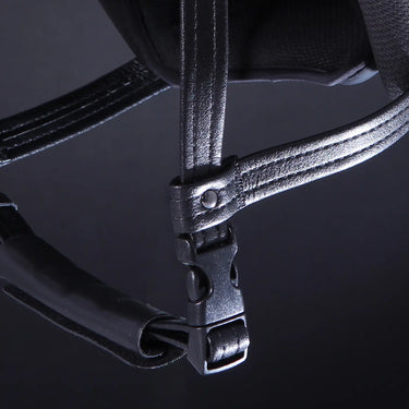 Evoke Callisto Classic Peak Riding Hat Navy Metallic/Chrome| Online For Equine