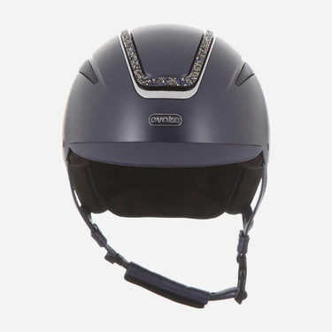 Evoke Callisto Classic Peak Riding Hat Navy Navy Crystal Frame| Online For Equine