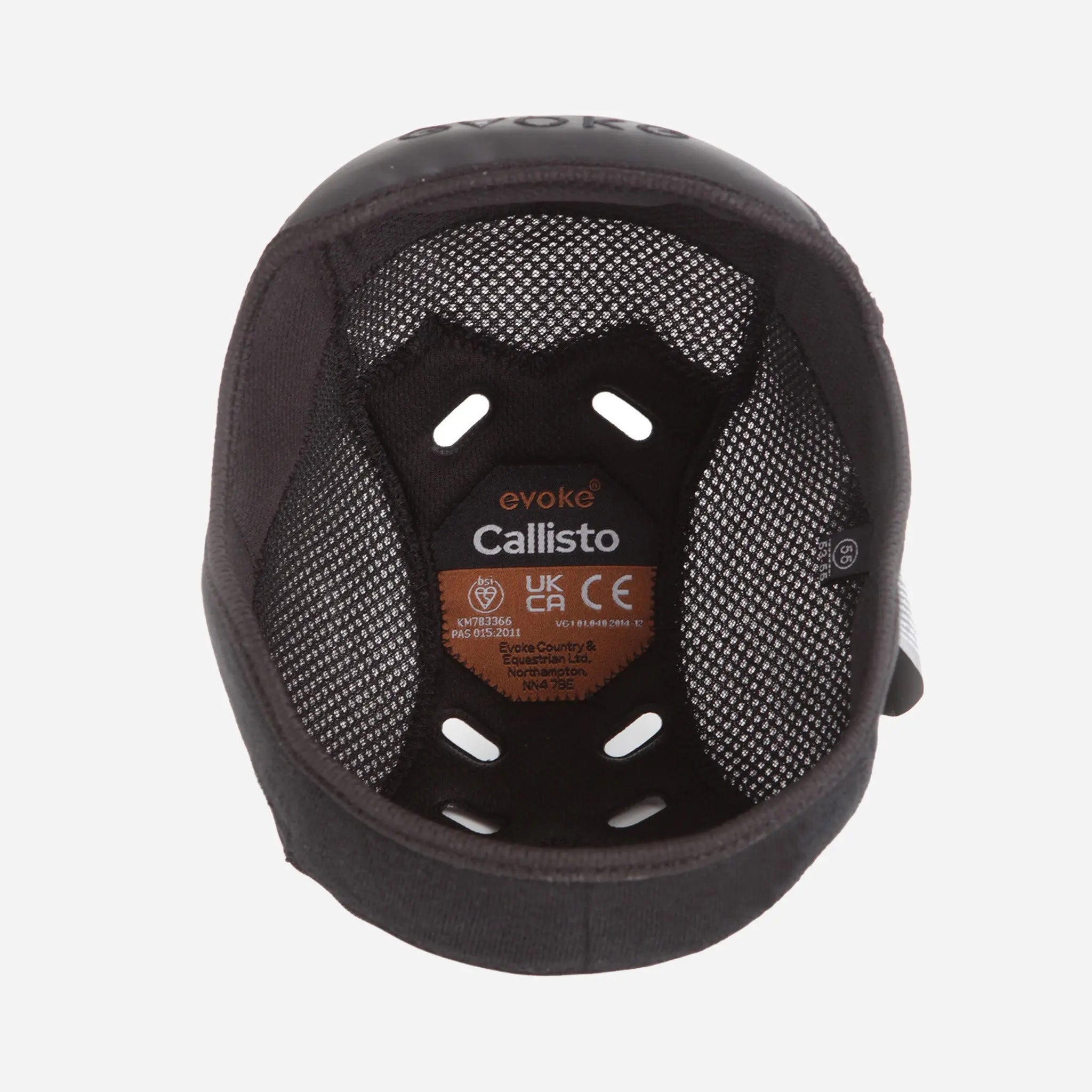 Evoke Callisto Removeable Crown Padded Helmet Liner| Online For Equine