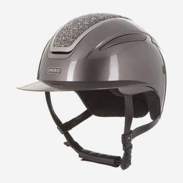 Evoke Callisto Wide Metallic Graphite Marcasite Crystal| Online For Equine