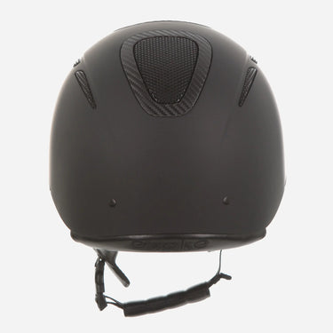 Evoke Elara Classic Peak Riding Hat Black/Carbon Frame| Online For Equine