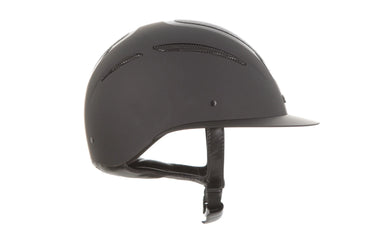 Evoke Elara Classic Peak Riding Hat Black/Carbon| Online For Equine