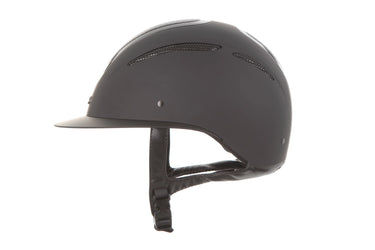 Evoke Elara Classic Peak Riding Hat Black/Carbon| Online For Equine