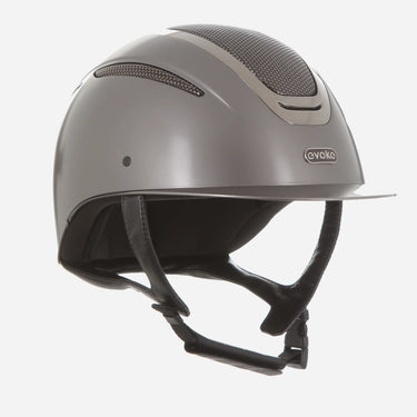 Evoke Elara Classic Peak Riding Hat Graphite/Gunmetal| Online For Equine