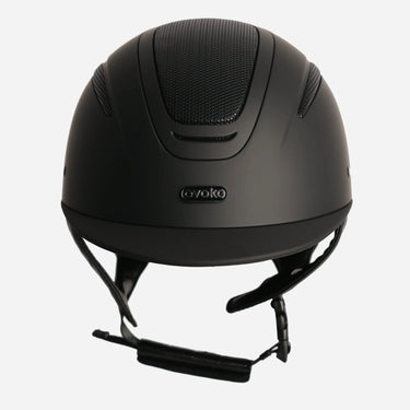Evoke Elara Classic Peak Riding Hat Midnight Black Matt| Online For Equine