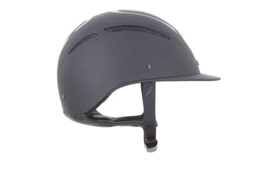 Evoke Elara Classic Peak Riding Hat Navy/Carbon| Online For Equine