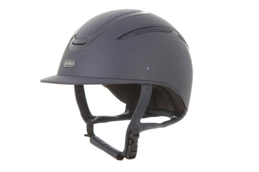 Evoke Elara Classic Peak Riding Hat Navy/Carbon| Online For Equine