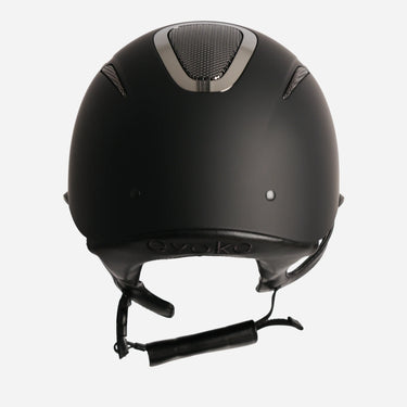 Evoke Elara Wide Peak Riding Hat Black/Gunmetal| Online For Equine