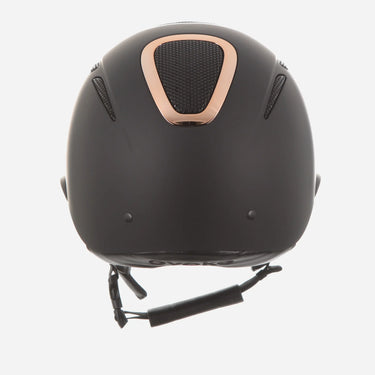 Evoke Elara Wide Peak Riding Hat Black/Rose Gold| Online For Equine