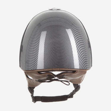 Evoke Orion Jockey Skull High Shine Carbon Gunmetal Tan| Online For Equine