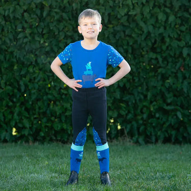 Farm Collection Tots Jodhpurs By Little Knight Navy/Cobalt Blue| Online For Equine