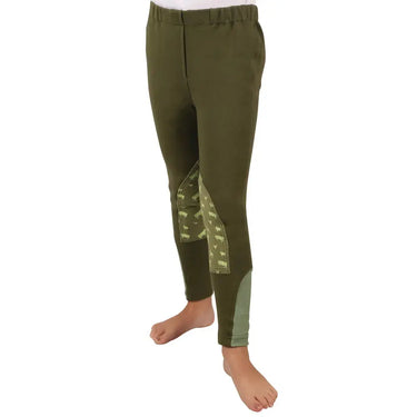 Farm Collection Tots Jodhpurs By Little Knight Olive Green| Online For Equine