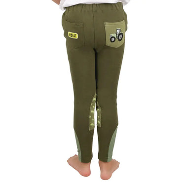 Farm Collection Tots Jodhpurs By Little Knight Olive Green| Online For Equine