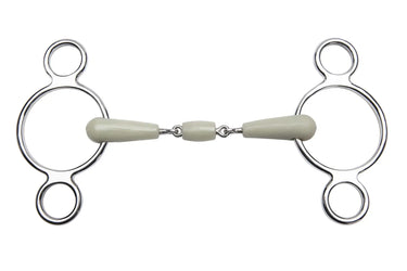 Feeling Adjustable Bit - Flexi 3 Double-Jointed Rings| Online For Equine