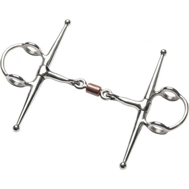 Buy Feeling Colne Cheltenham Gag Full Cheek Copper Roller Bit| Online for Equine