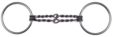 Feeling Ring Bit - Twisted Double Snaffle
