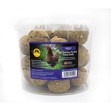 Feldy Chicken Pecker Treat Balls Garlic| Online For Equine