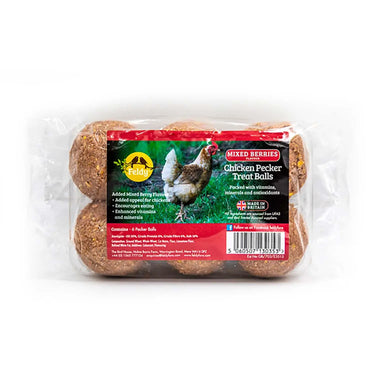 Feldy Chicken Pecker Treat Balls Mixed Berries| Online For Equine