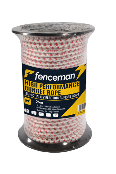 Fenceman Electric Bungee Rope| Online For Equine