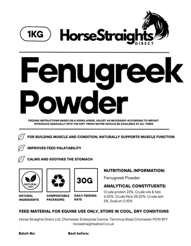 Fenugreek Powder| Online For Equine