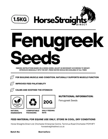 Fenugreek Seeds| Online For Equine