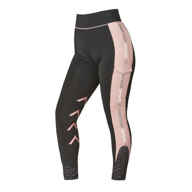 Buy Firefoot Ripon Sport Breeches Kids Black/Rose Gold | Online for Equine