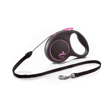 Flexi Black Design Cord Pink| Online For Equine