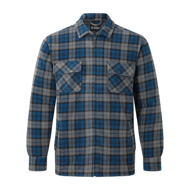 Buy Fort Mens Portman Shacket Navy Blue | Online for Equine