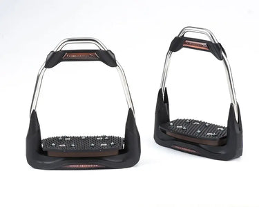 Buy Freejump Air'S Stirrups - Black/Chocolate (10 - 30)| Online for Equine