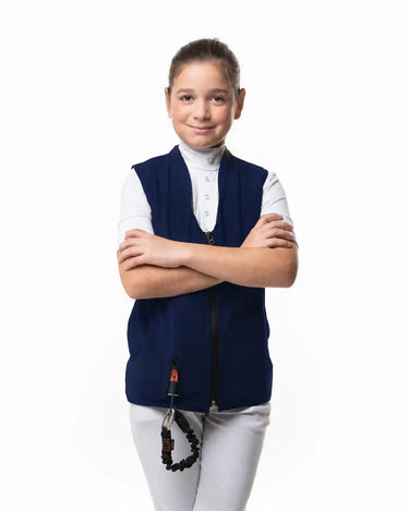 Buy Freejump Childs Navy Airbag Safety Vest | Online for Equine