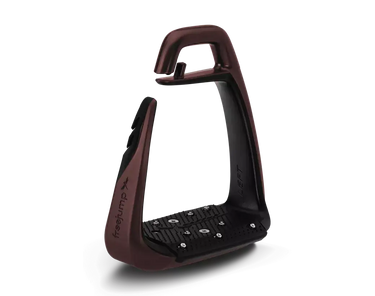 Freejump Soft Up Classic+ Pearl Copper / Black Stirrups| Online For Equine