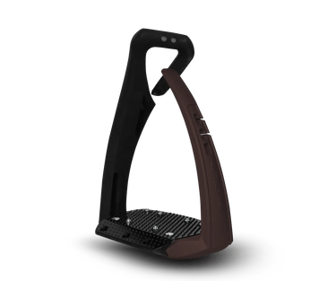 Buy Freejump Soft'Up Pro Plus Stirrups - Black/Chocolate| Online for Equine