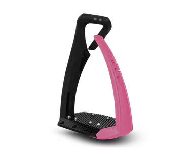 Freejump Soft'Up Pro+ Stirrups - Black / Pink| Online For Equine