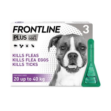 Buy Frontline Plus Spot On For Large Dogs 20-40Kg | Online for Equine
