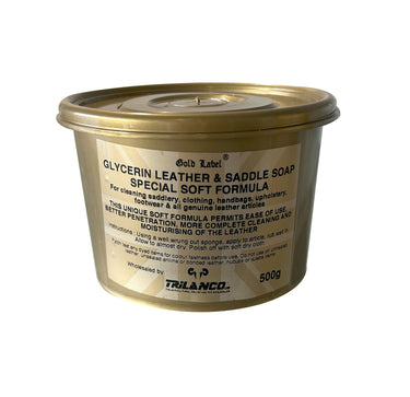 Buy Gold Label Glycerin Leather & Saddle Soap Soft Formula | Online for Equine