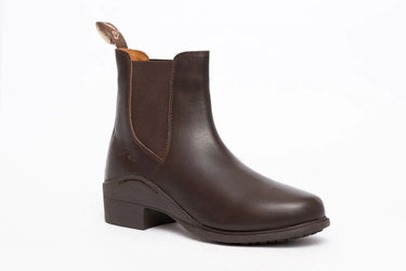Gallop Children's Elegance Brown Leather Jodhpur Boot