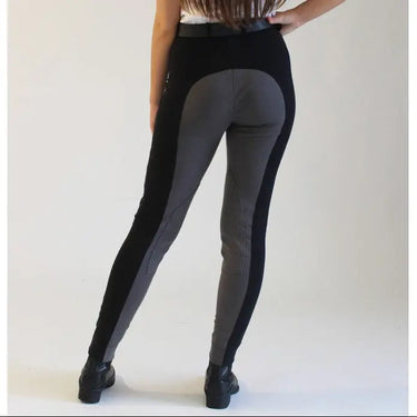 Gallop Children's Two Tone Black / Grey Jodhpurs| Online For Equine
