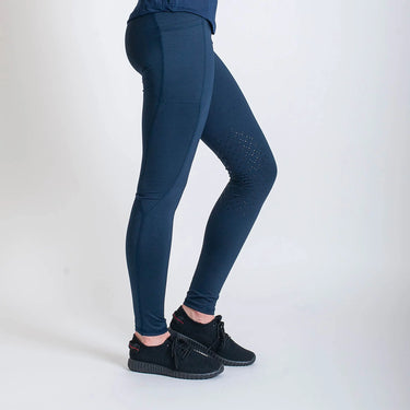 Gallop Ladies High Waist Silicone Knee Riding Tights| Online For Equine