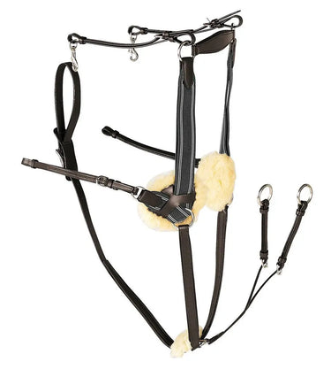 Gallop Leather 5 Point Breastplate| Online For Equine