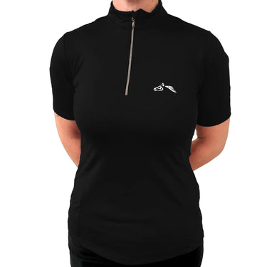 Gallop Short Sleeve Ladies Zipped Neck Base Layer| Online For Equine