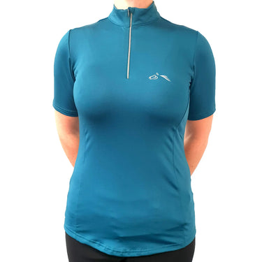 Gallop Short Sleeve Ladies Zipped Neck Base Layer| Online For Equine