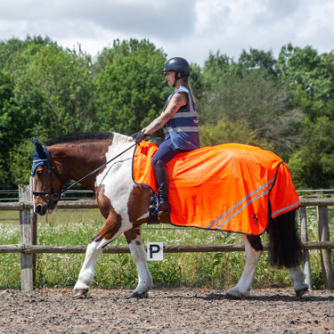 Gallop Trojan Retro Reflective Mesh Exercise Sheet