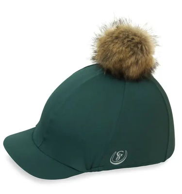 Gatehouse Gatehouse Stretch Hat Cover With Detachable Pompom| Online For Equine