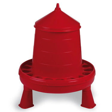 Gaun Poultry Feeder Plastic C/W Legs Red| Online For Equine