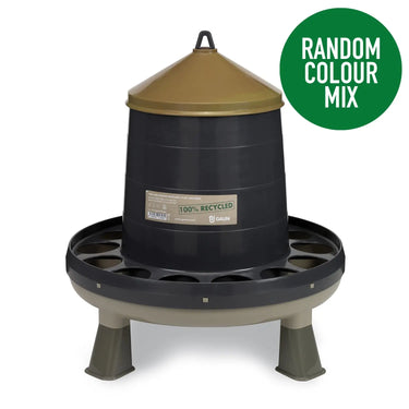Gaun Poultry Feeder Plastic Recycled C/W Legs| Online For Equine
