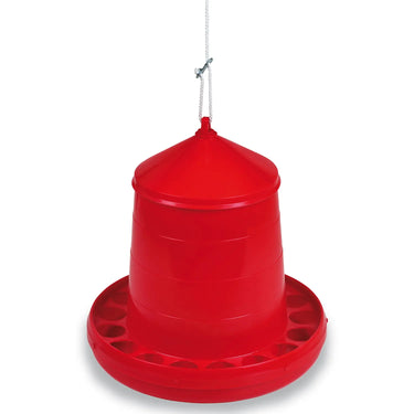 Gaun Poultry Feeder Plastic Red| Online For Equine
