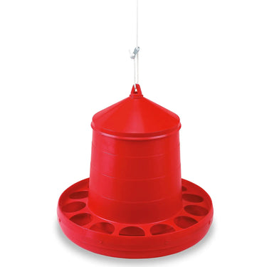 Gaun Poultry Feeder Plastic Red| Online For Equine